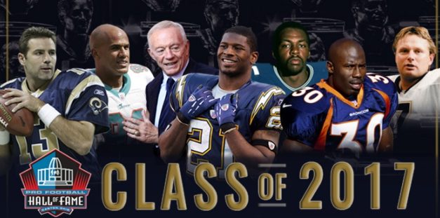 PRO FOOTBALL HALL OF FAME’S CLASS OF 2017