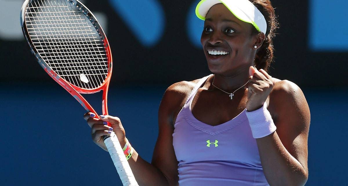 WELCOME BACK SLOANE STEPHENS, YOU’RE STRONG AS EVER, PLAYING GREAT AS EVER, AND WINNING AGAIN