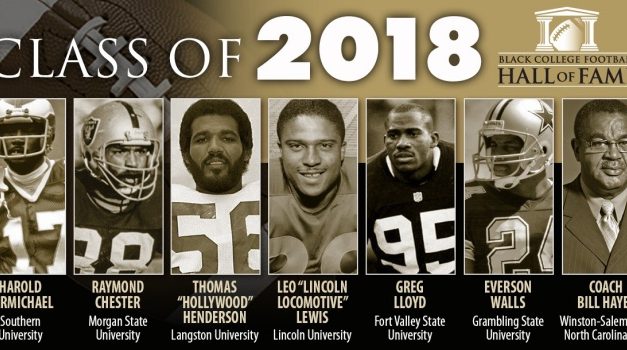 BLACK COLLEGE FOOTBALL HALL OF FAME CLASS OF 2018 UNVEILED