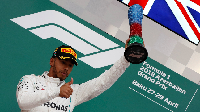 Lewis Hamilton Wins Formula 1 Azerbaijan Grand Prix In Baku, Lewis Hamilton Rides His Luck To Claim Victory At Azerbaijan Grand Prix After Red Bull Crash Sparks Chaos