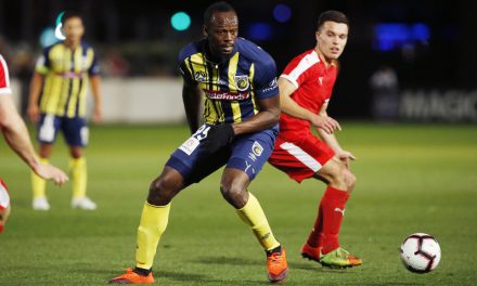 Usain Bolt Makes Soccer Debut For Central Coast Mariners