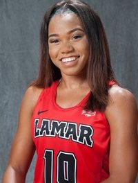 Lamar University Womens Basketball Team Starting point guard, Chastadie Barrs, named to national Nancy Lieberman Award watch list