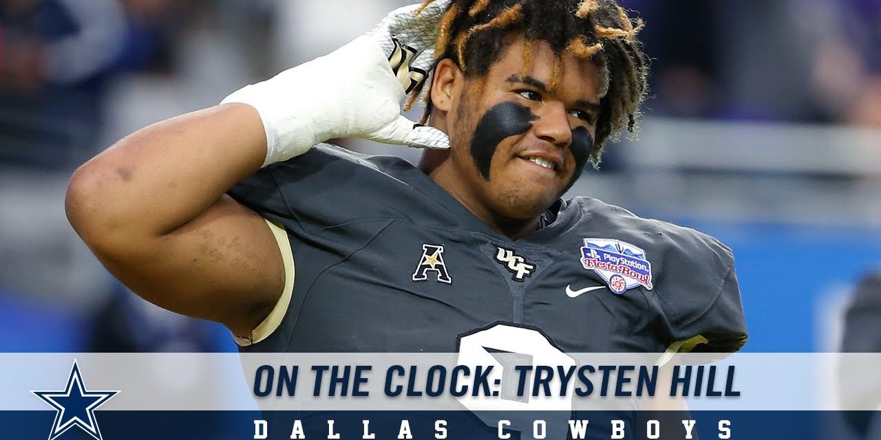 With A Year-To-Date NFL League Championships (5), NFL Super Bowl championships (5), Conference championships (10), Division championships (24), The Jerry Jone’s NFL Dallas Cowboys, “AMERICA’S TEAM”, Make CENTRAL FLORIDA’S, “DEFENSIVE TACKLE”, Trysten Hill Their NO.1 Draft Pick Of The 2019 Draft