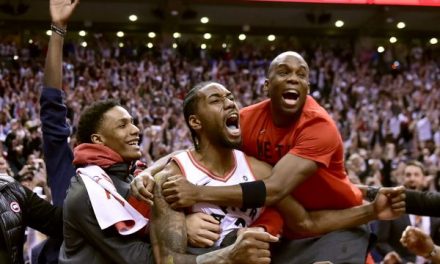 Kawhi Leonard shoots the historic fadeaway game-winner that propels The Toronto Raptors to Eastern Conference Finals, AND THE PORTLAND TRAILBLAZERS ARE ON THIER WAY TO THE WESTERN CONFERENCE FINALS