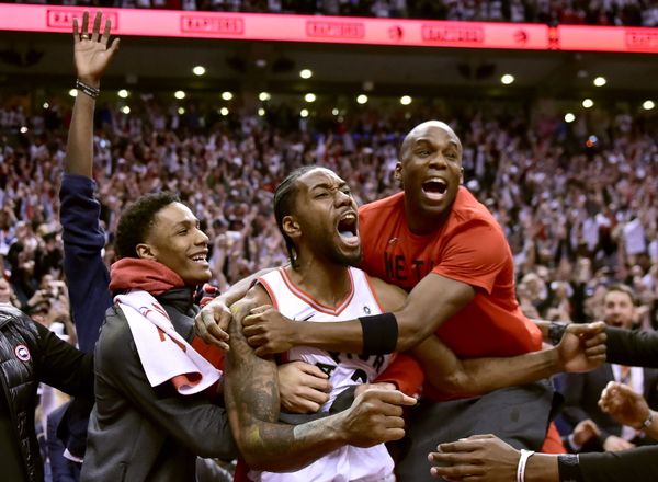 Kawhi Leonard shoots the historic fadeaway game-winner that propels The Toronto Raptors to Eastern Conference Finals, AND THE PORTLAND TRAILBLAZERS ARE ON THIER WAY TO THE WESTERN CONFERENCE FINALS
