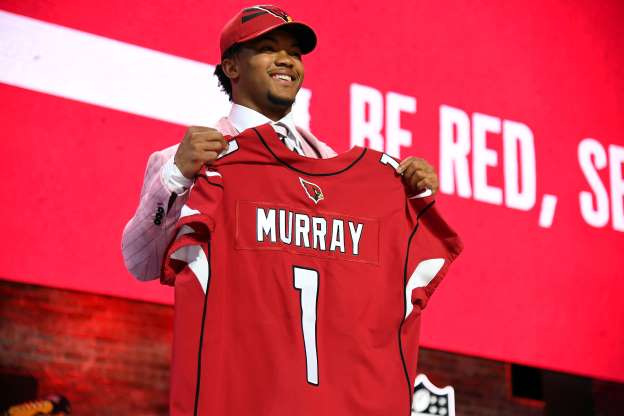 Kyler Murray, No. 1 overall pick, 2019 Heisman Trophy Winner, signs a four-year contract with Cardinals, deal is worth about $35 million