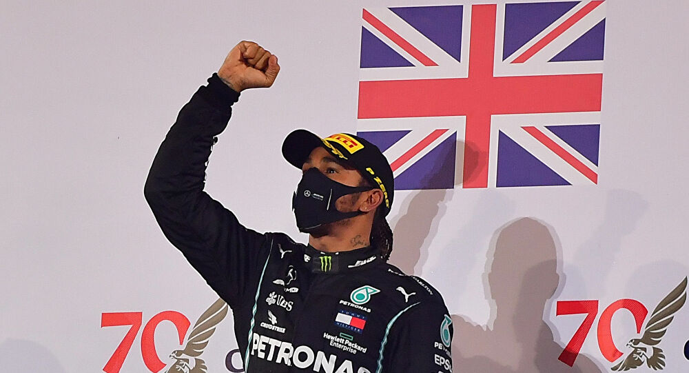 Hamilton wins Bahrain Grand Prix after Grosjean survives huge crash – as it happened