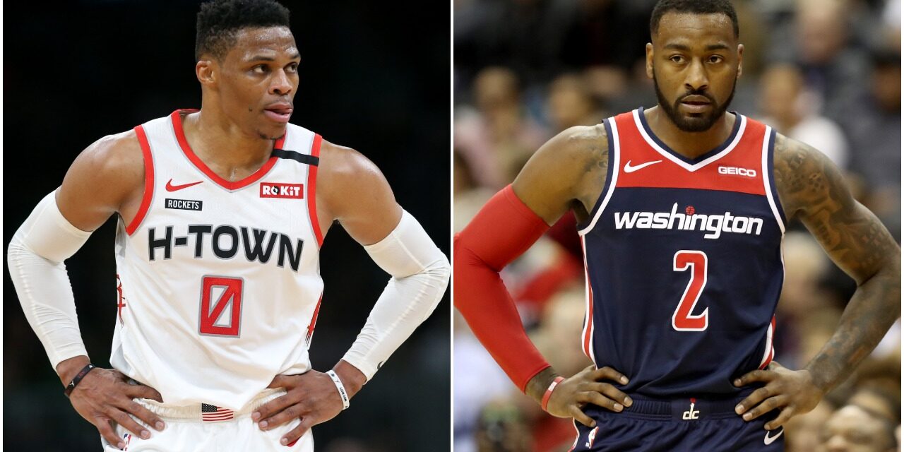 The Wall-Westbrook nba 2020 blockbuster trade deal Was a Great acquisition for both organizations, both players qualify as  two of the greatest nba guards, and overall players of their era