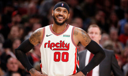 Carmelo Anthony, of the Portland Trailblazers, is a bona fide candidate for Sixth Man of the Year, The veteran is enjoying an incredible March, averaging 20.3 points, 3.3 assists and 3.0 rebounds over six games, Trail Blazers’ Carmelo Anthony: Enjoys vintage scoring effort in march.