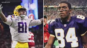 Thaddeus Moss, son of Randy Moss, DESTINED FOR GREATNESS, put on a show vs. Clemson, won the ncaa championship, and The Cincinnati Bengals have acquired the tight end, to reunite with his former teammate, Joe Burrow.