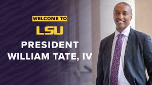 Board of Supervisors names Dr. William Tate IV as next LSU president