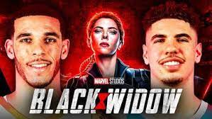 Lonzo, LaMelo Ball appear in Black Widow, ESPN crossover commercial, great commercial