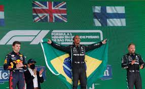 Lewis Hamilton keeps F1 title hopes alive with ‘utterly awesome’ victory in Sao Paulo Grand Prix